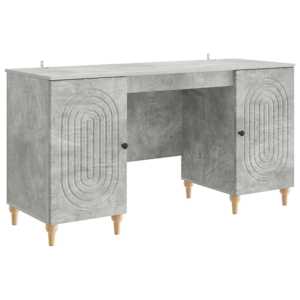 vidaXL Laud Betoonhall 142,5 x 50 x 75 cm Tehispuit