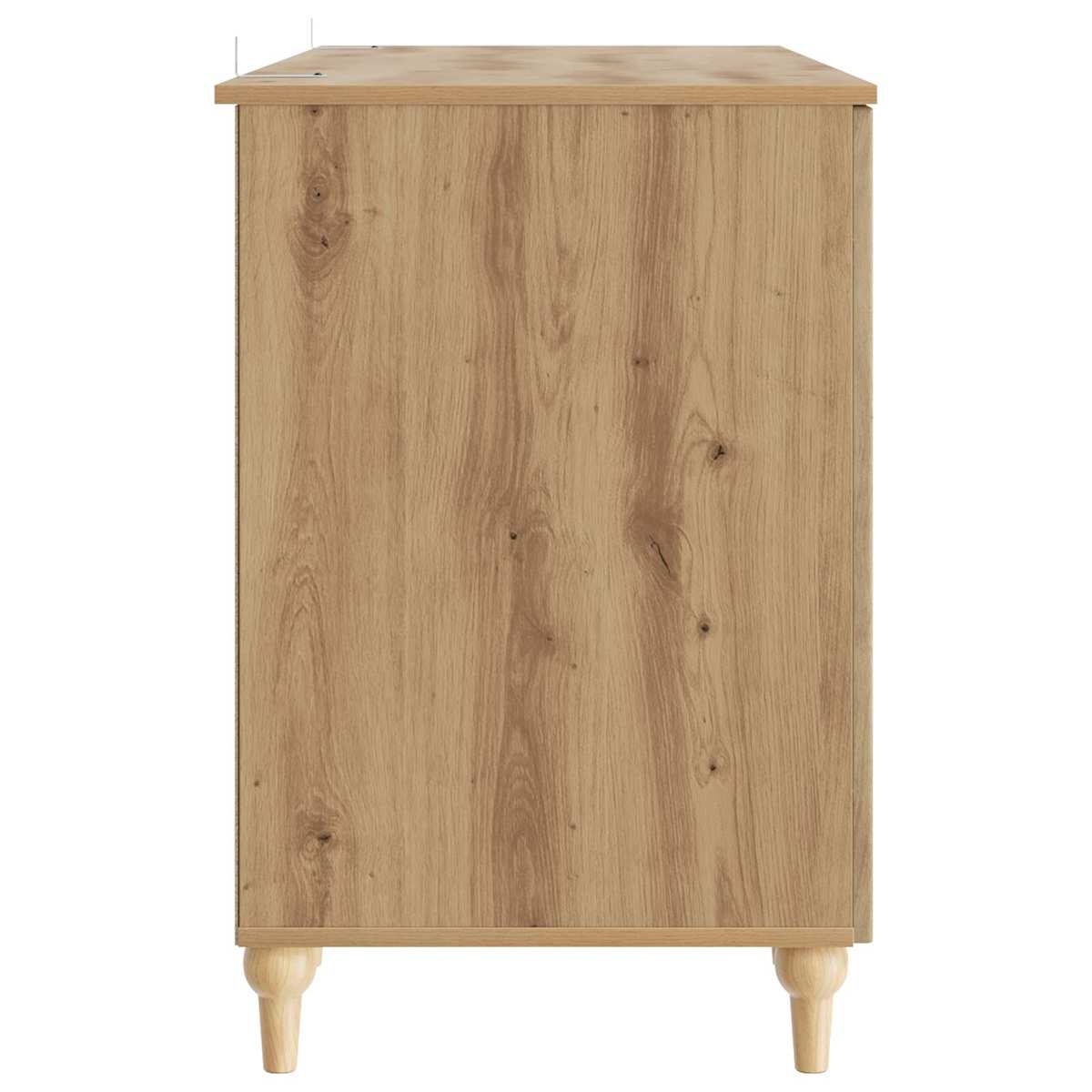 Bord 142,5 x 50 x 75 cm Konstrueret træ - Billede 6