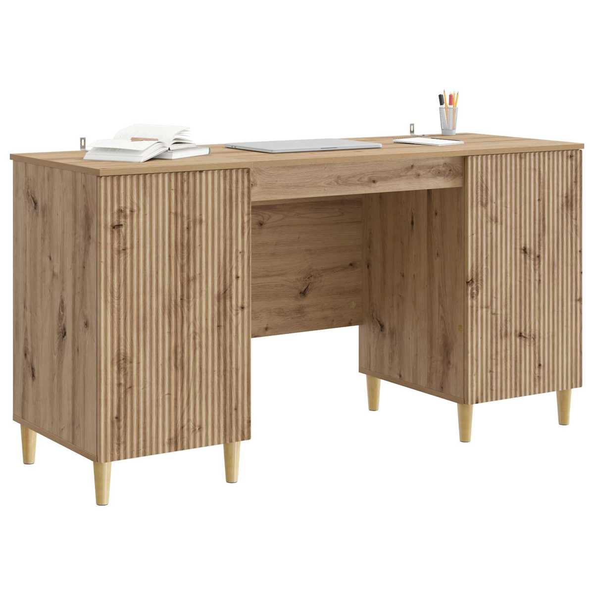 Bord Konstrueret træ 142,5 x 50 x 75 cm - Billede 3