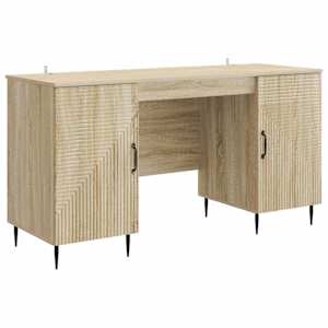 vidaXL Laud Sonoma tamm 142,5 x 50 x 75 cm Tehispuit