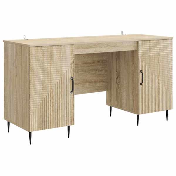 vidaXL Laud Sonoma tamm 142,5 x 50 x 75 cm Tehispuit