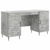 vidaXL Laud Betoonhall 142,5 x 50 x 75 cm Tehispuit