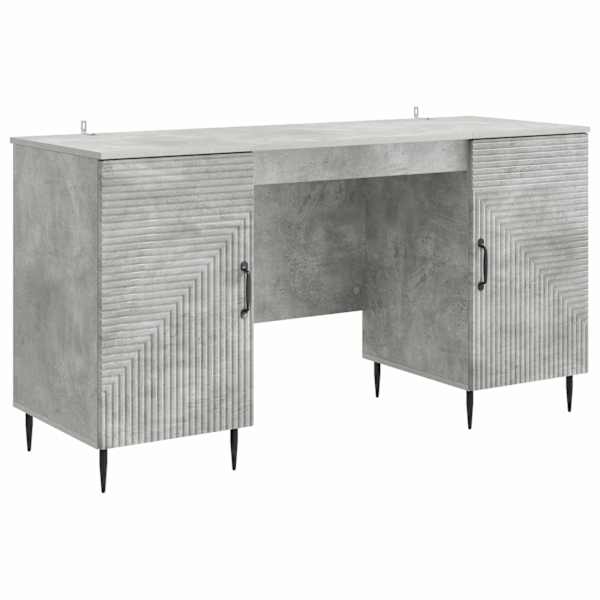 vidaXL Laud Betoonhall 142,5 x 50 x 75 cm Tehispuit
