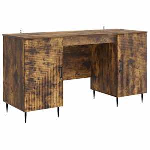 vidaXL Laud Suitsutatud tamm 142,5 x 50 x 75 cm Tehispuit