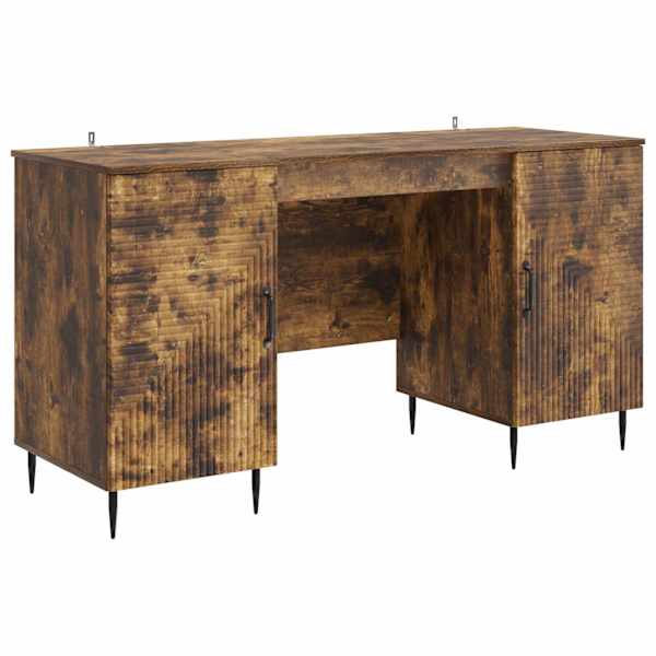 vidaXL Laud Suitsutatud tamm 142,5 x 50 x 75 cm Tehispuit