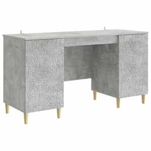 vidaXL Laud Betoonhall 142,5 x 50 x 75 cm Tehispuit