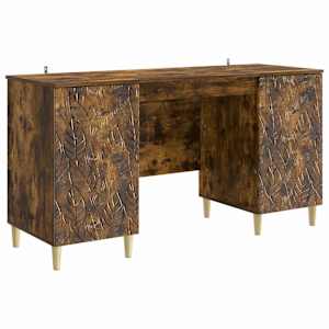 vidaXL Laud Suitsutatud tamm 142,5 x 50 x 75 cm Tehispuit