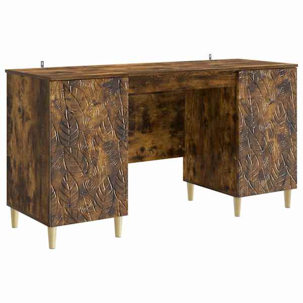 vidaXL Laud Suitsutatud tamm 142,5 x 50 x 75 cm Tehispuit
