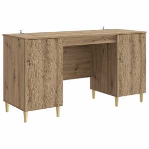vidaXL Laud Artisan tamm 142,5 x 50 x 75 cm Tehispuit