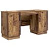 vidaXL Laud Vana puit 142,5 x 50 x 75 cm Tehispuit