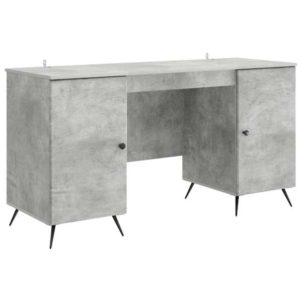 vidaXL Laud Betoonhall 142,5 x 50 x 75 cm Tehispuit