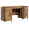 vidaXL Laud Vana puit 142,5 x 50 x 75 cm Tehispuit