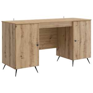 vidaXL Laud Artisan tamm 142,5 x 50 x 75 cm Tehispuit