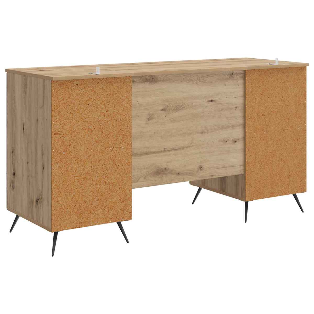 Bord 142,5 x 50 x 75 cm Konstrueret træ - Billede 7
