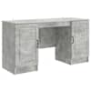 vidaXL Laud Betoonhall 142,5 x 50 x 75 cm Tehispuit
