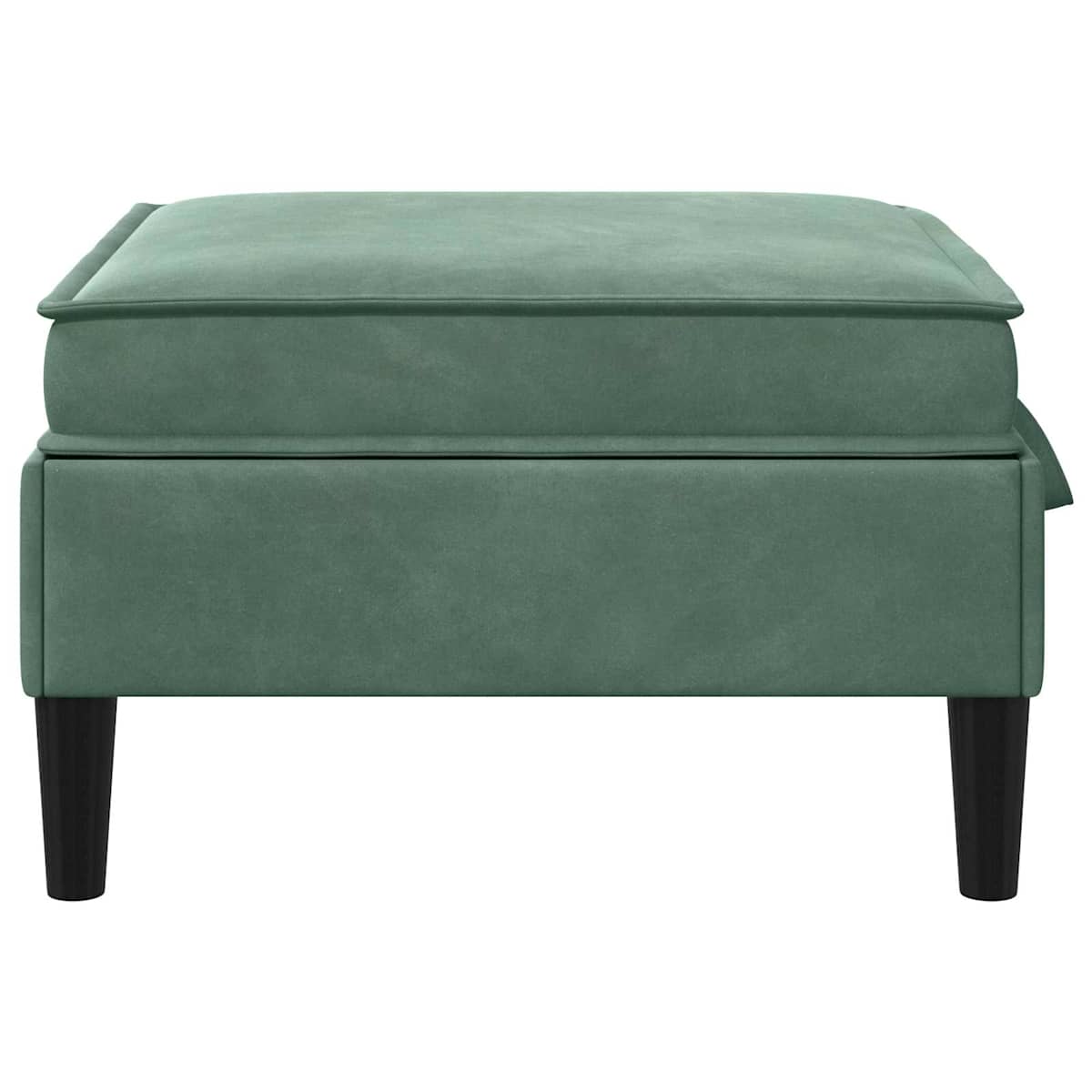 Sofa Puff med Opbevaring Fløjl - Billede 5
