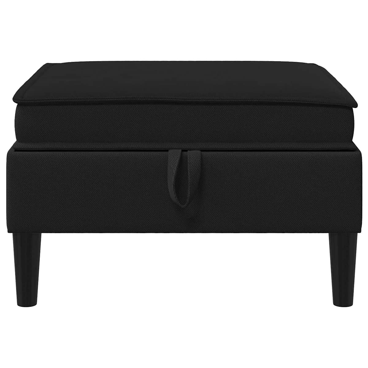 Sofa Puff med Opbevaring Fløjl - Billede 4