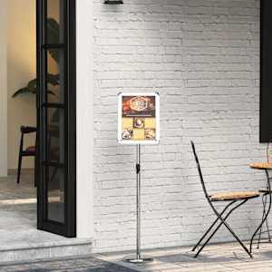 Razstave na sejmih srebrna 25 x 25 x 125 cm Aluminij