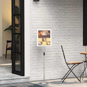 Razstave na sejmih srebrna 25 x 25 x 125 cm Aluminij