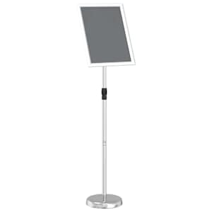 vidaXL Messin&auml;itus Displays H&otilde;bedane 30 x 25 x 128 cm Alumiinium