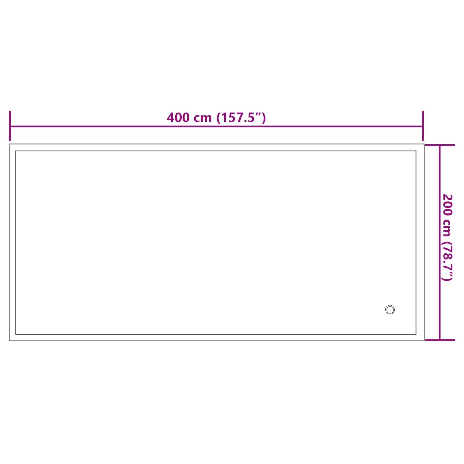 Basseini padja Sinine 400 x 200 x 140 cm PVC 28 Kõik vajalik sinu aeda ja koju! Basseini padja Sinine 400 x 200 x 140 cm PVC - Image 9