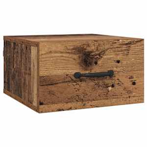 Noční skříňka Staré dřevo 35 x 35 x 20 cm kompozitní dřevo - obrázek 2
