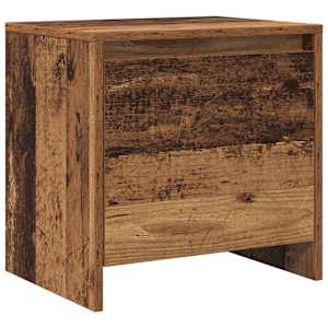 Noční skříňka Staré dřevo 45 x 34 x 44,5 cm kompozitní dřevo - obrázek 5