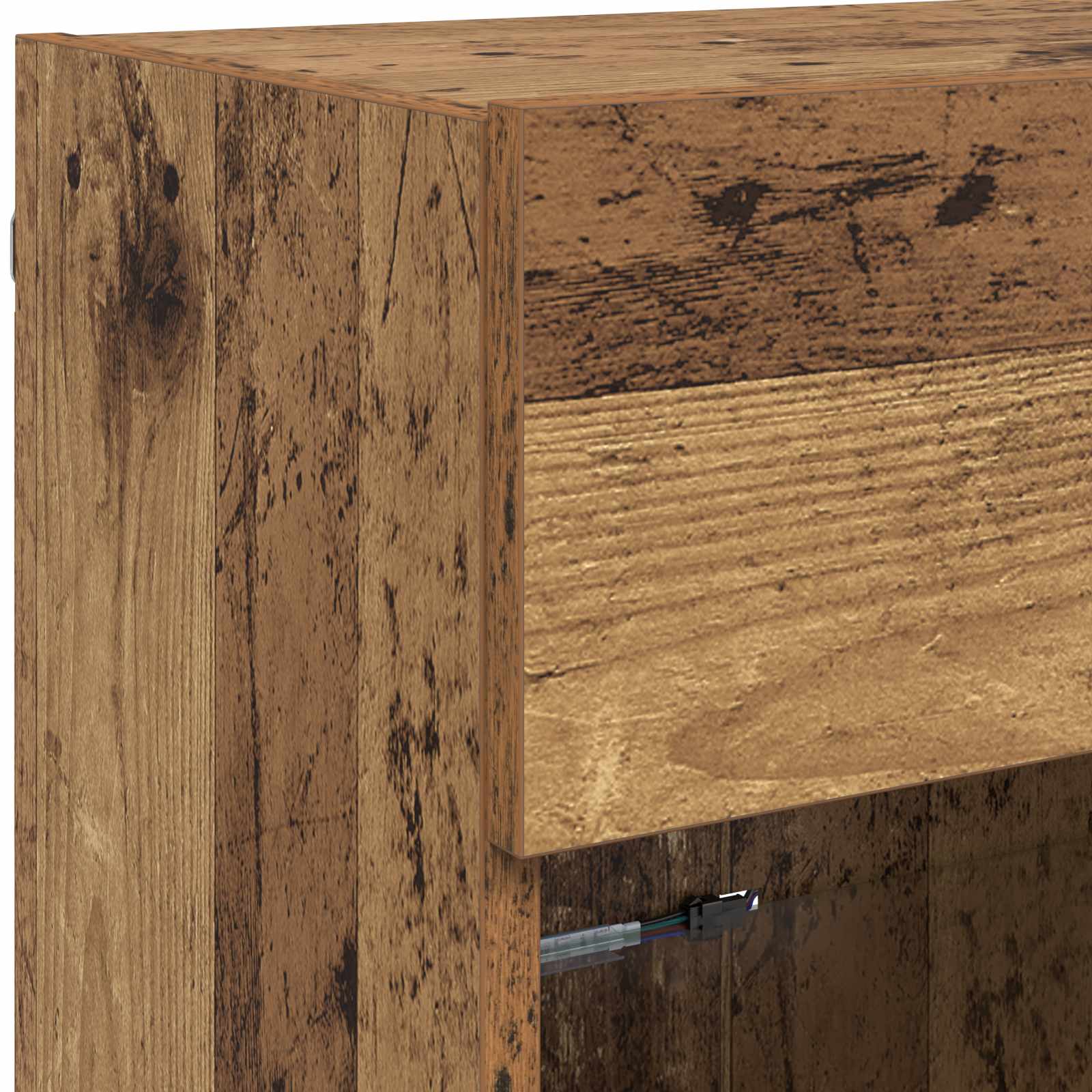 TV stenska omara Star les 98,5 x 30 x 60,5 cm Konstruiran les - slika 11