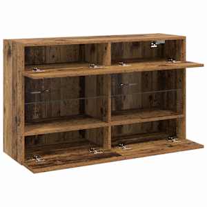 TV wall cabinet Nástěnný Staré dřevo 98,5 x 30 x 60,5 cm - obrázek 7