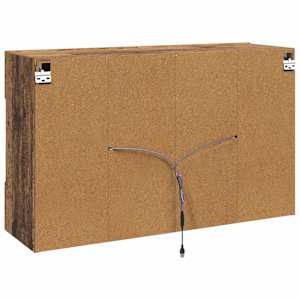 TV wall cabinet Nástěnný Staré dřevo 98,5 x 30 x 60,5 cm - obrázek 10