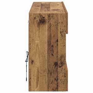 TV wall cabinet Nástěnný Staré dřevo 98,5 x 30 x 60,5 cm - obrázek 9