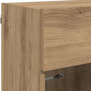 TV wall cabinet s LED Artisanový dub 98,5 x 30 x 60,5 cm - obrázek 11