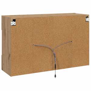TV wall cabinet s LED Artisanový dub 98,5 x 30 x 60,5 cm - obrázek 10