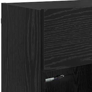 TV wall cabinet Černý dub 98,5 x 30 x 60,5 cm kompozitní dřevo - obrázek 11