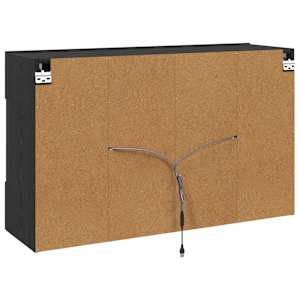 TV wall cabinet Černý dub 98,5 x 30 x 60,5 cm kompozitní dřevo - obrázek 10