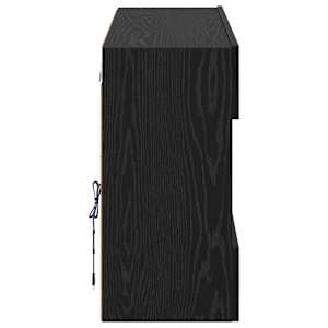 TV wall cabinet Černý dub 98,5 x 30 x 60,5 cm kompozitní dřevo - obrázek 9