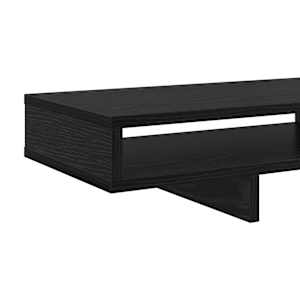 Stojan na monitor Černá 100 x 27 x 15 cm kompozitní dřevo - obrázek 7