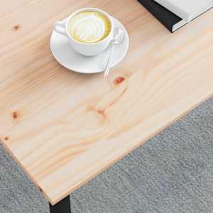 Konferenční stolek Přírodní 100 x 50 x 45 cm - obrázek 4