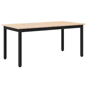 Konferenční stolek Přírodní 100 x 50 x 45 cm - obrázek 7