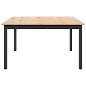 Konferenční stolek Přírodní 80 x 80 x 45 cm - obrázek 5