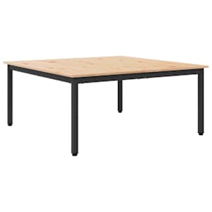 Konferenční stolek Přírodní 100 x 100 x 45 cm - obrázek 2