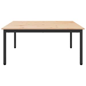 Konferenční stolek Přírodní 100 x 100 x 45 cm - obrázek 6