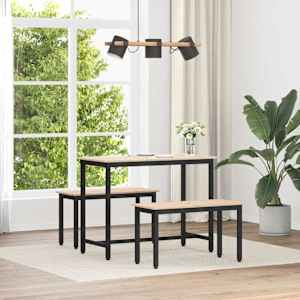 klop Naravna 80 x 35 x 45 cm Masivno borovo les
