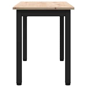 lavice Přírodní 80 x 35 x 45 cm Masivní borové dřevo - obrázek 6