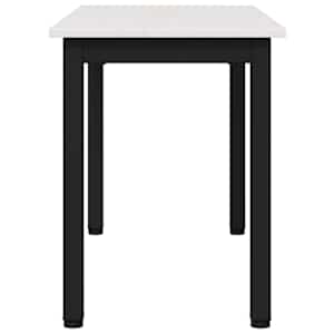 lavice Bílá 80 x 35 x 45 cm Masivní borové dřevo - obrázek 6