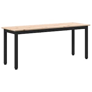 lavice Přírodní 110 x 35 x 45 cm Masivní borové dřevo - obrázek 2