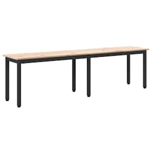 lavice Přírodní 160 x 35 x 45 cm Masivní borové dřevo - obrázek 2
