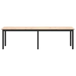 lavice Přírodní 160 x 35 x 45 cm Masivní borové dřevo - obrázek 5