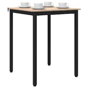 Jídelní stůl Přírodní 60 x 60 x 75 cm Masivní borové dřevo - obrázek 3
