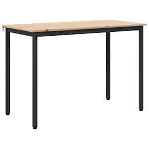 Jídelní stůl Přírodní 110 x 55 x 75 cm Masivní borové dřevo - obrázek 2